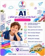 A1 Greek Courses / Online or in-person