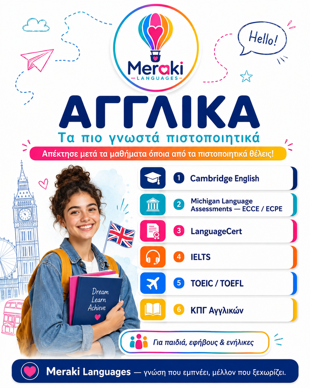 Πτυχία Αγγλικών