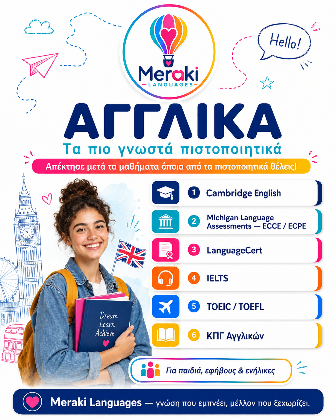 Πτυχία Αγγλικών